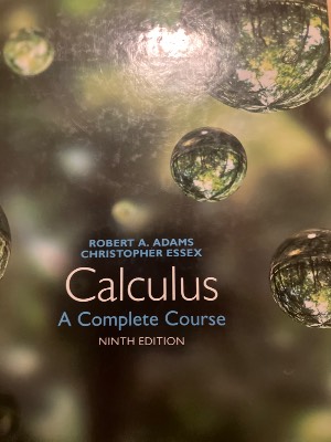 Calculus: A Complete Course (Ninth Edition)